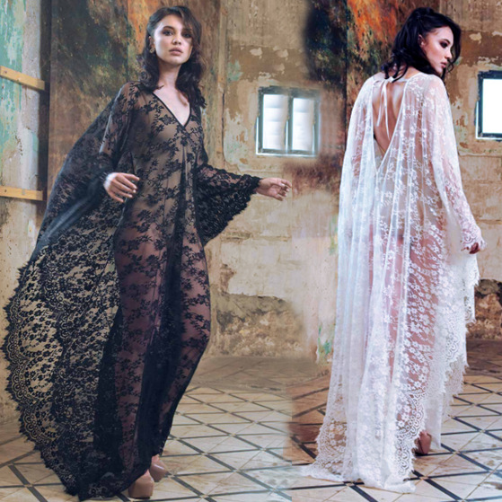 Women Fashion Photoshoot - Gaun Panjang Wanita Model Longgar Berenda,