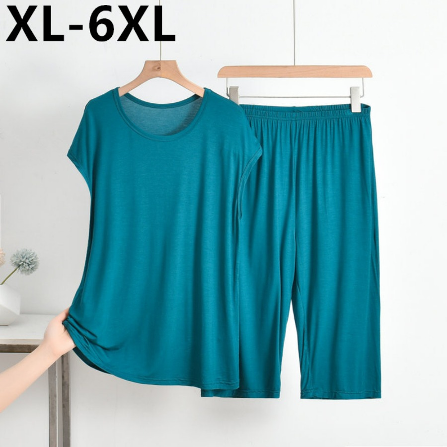 Xxl Women Fashion - Set Pakaian Rumah 2 Potong Modal