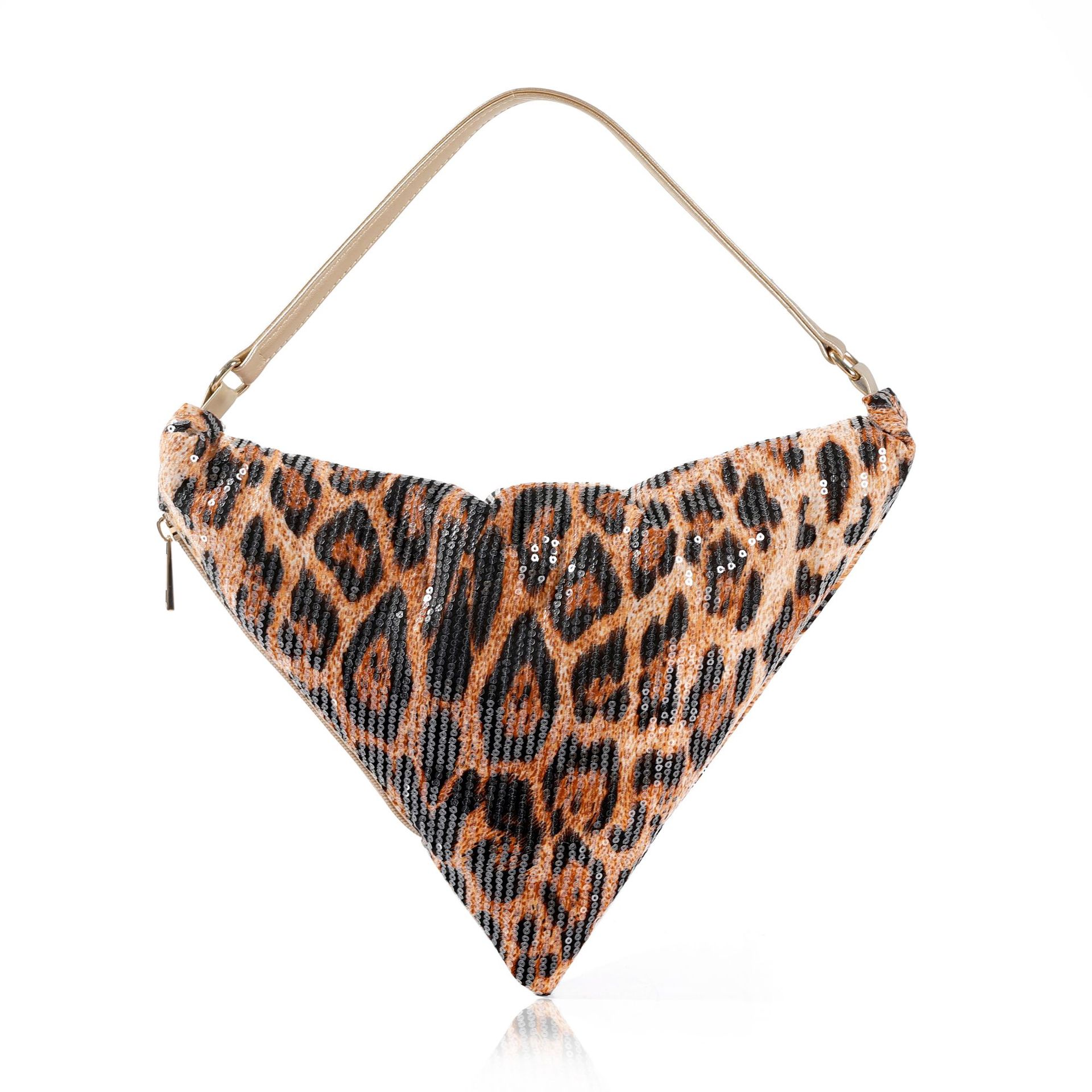 Women'S Fashion Trends 2026 Spring Summer - Tas selempang bulan sabit motif leopard,