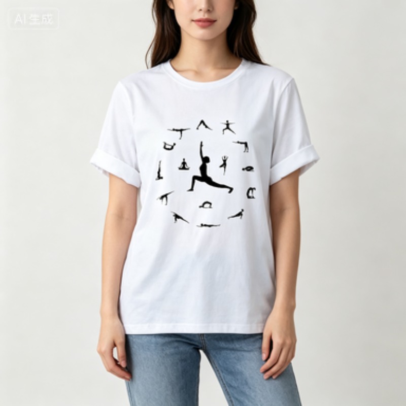 Women Fashion Pose - Kaus Lucu Baru Kaus Atasan Y2k