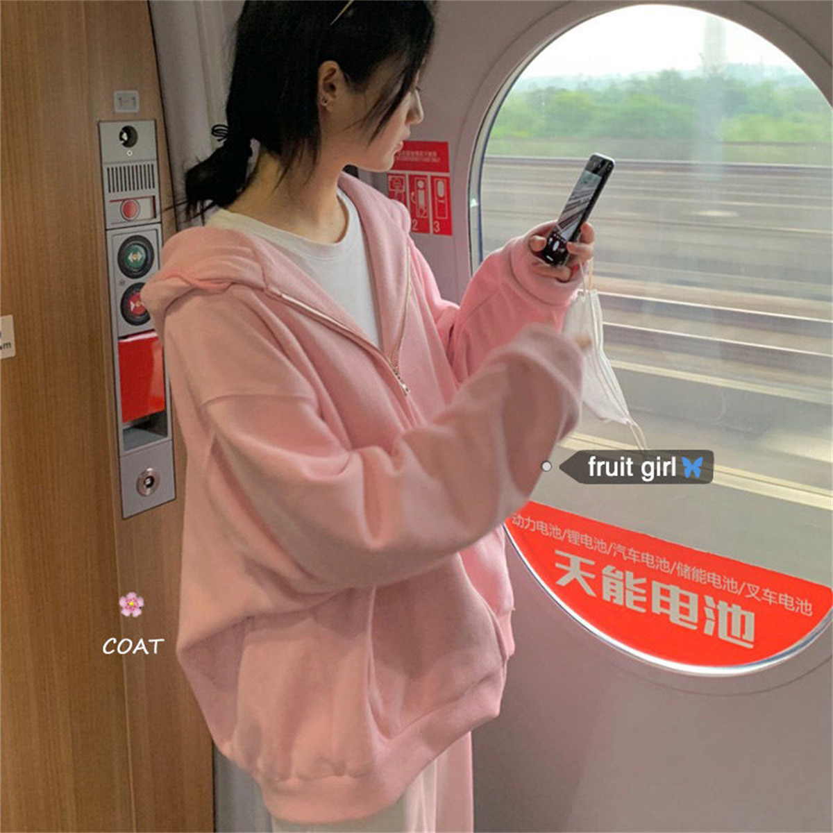 Women'S Fashion Zip Up Hoodies - 2025 Kedatangan Baru Sweater Wanita Gaya
