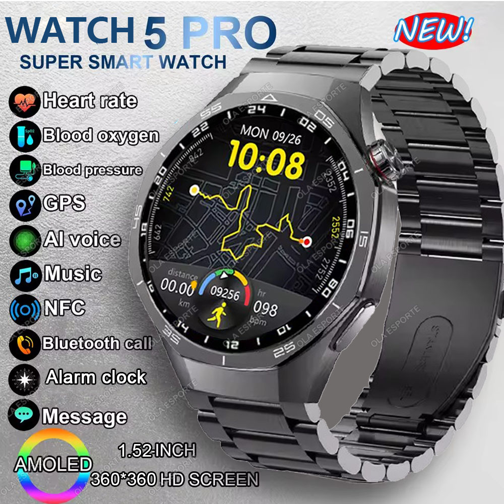 Women Fashion Zone - Jam Tangan Pintar Baru Watch 5