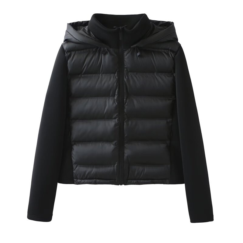 Women'S Fashion Quilted Jacket - Jaket Wanita Kasual Musim Gugur Berbahan