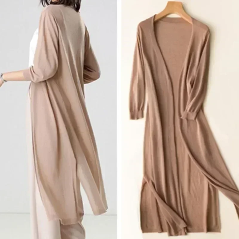 Kimono Cardigan Women - Pakaian Pelindung Matahari Musim Semi Musim