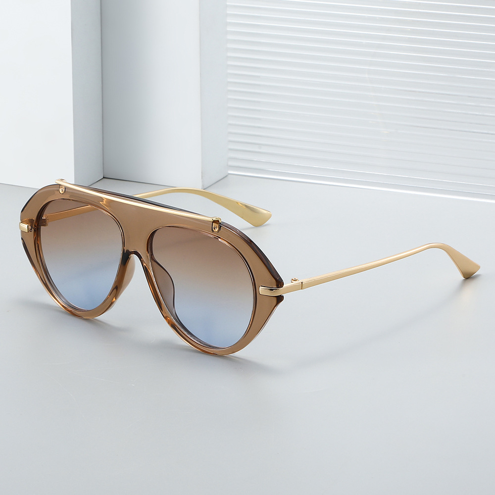 Women'S Fashion Of The 70S - Kacamata Pilot Ukuran Besar Baru Unisex