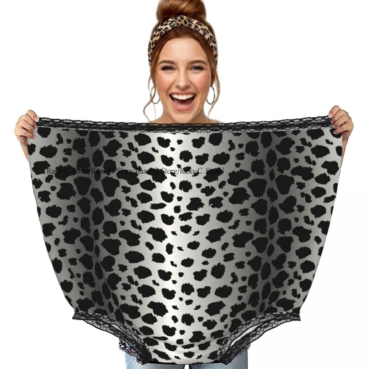 Women'S Fashion Underwear - Pakaian Dalam Nenek Lucu Motif Macan