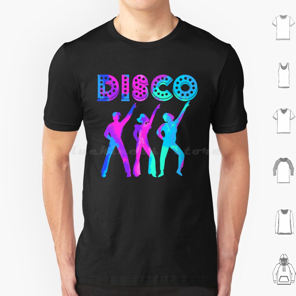 Women'S Fashion Of The 70S - Kaos Pesta Dansa Neon Disko 70-an