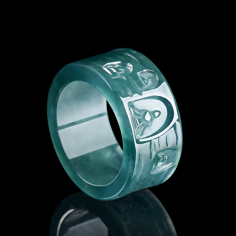 Women Fashion Designers - Cincin Buddha Giok Burma Alami Perhiasan