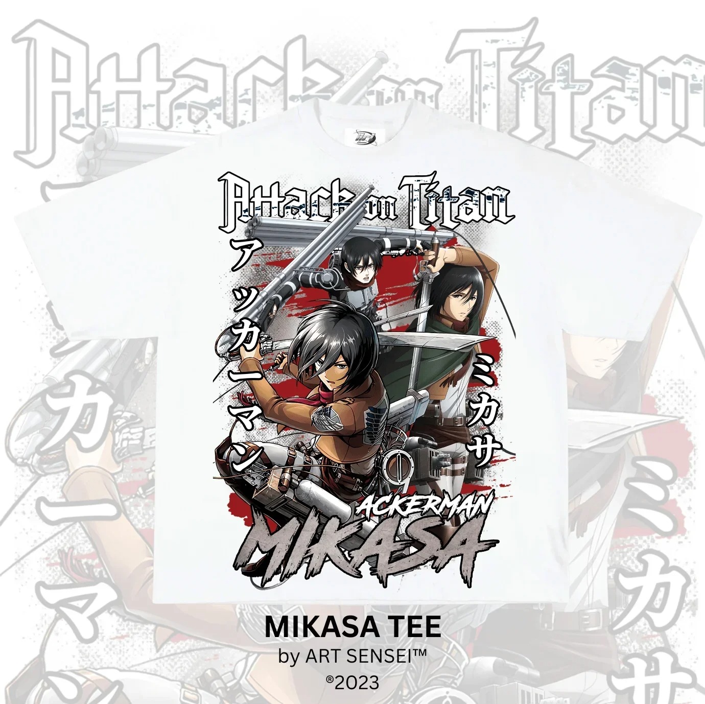 Women Fashion Pose - Kaos Putih Wanita Fashion Attack on