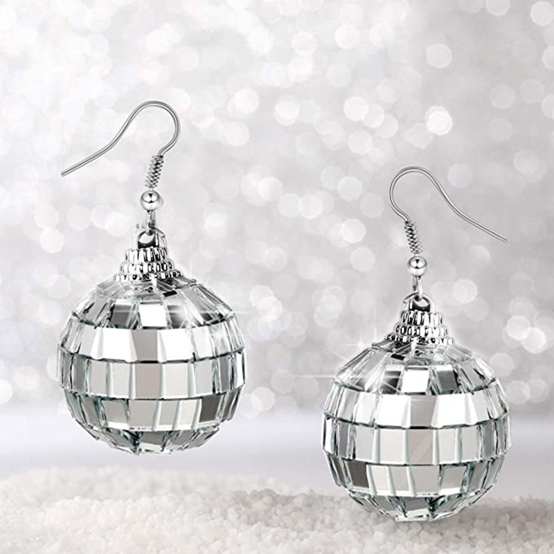 31BB Anting Bola Disko Anting  - Women'S Fashion Of The 70S ulasan dan harga