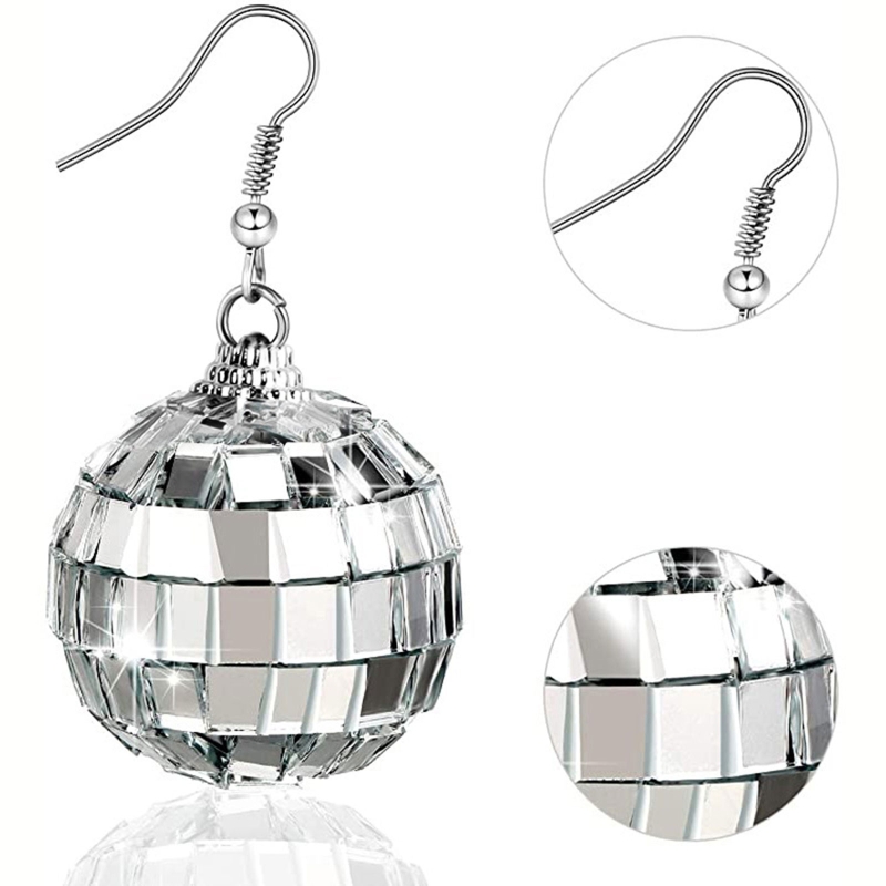 31BB Anting Bola Disko Anting  - Women'S Fashion Of The 70S ulasan dan harga