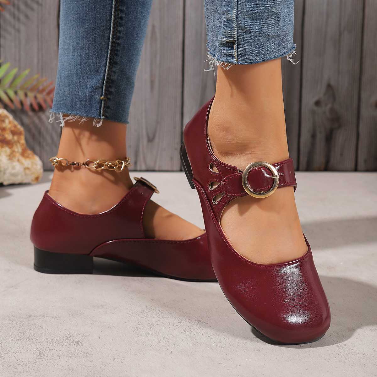 Sepatu Wanita Model Buckle Bar - Women Fashion Designers ulasan dan harga
