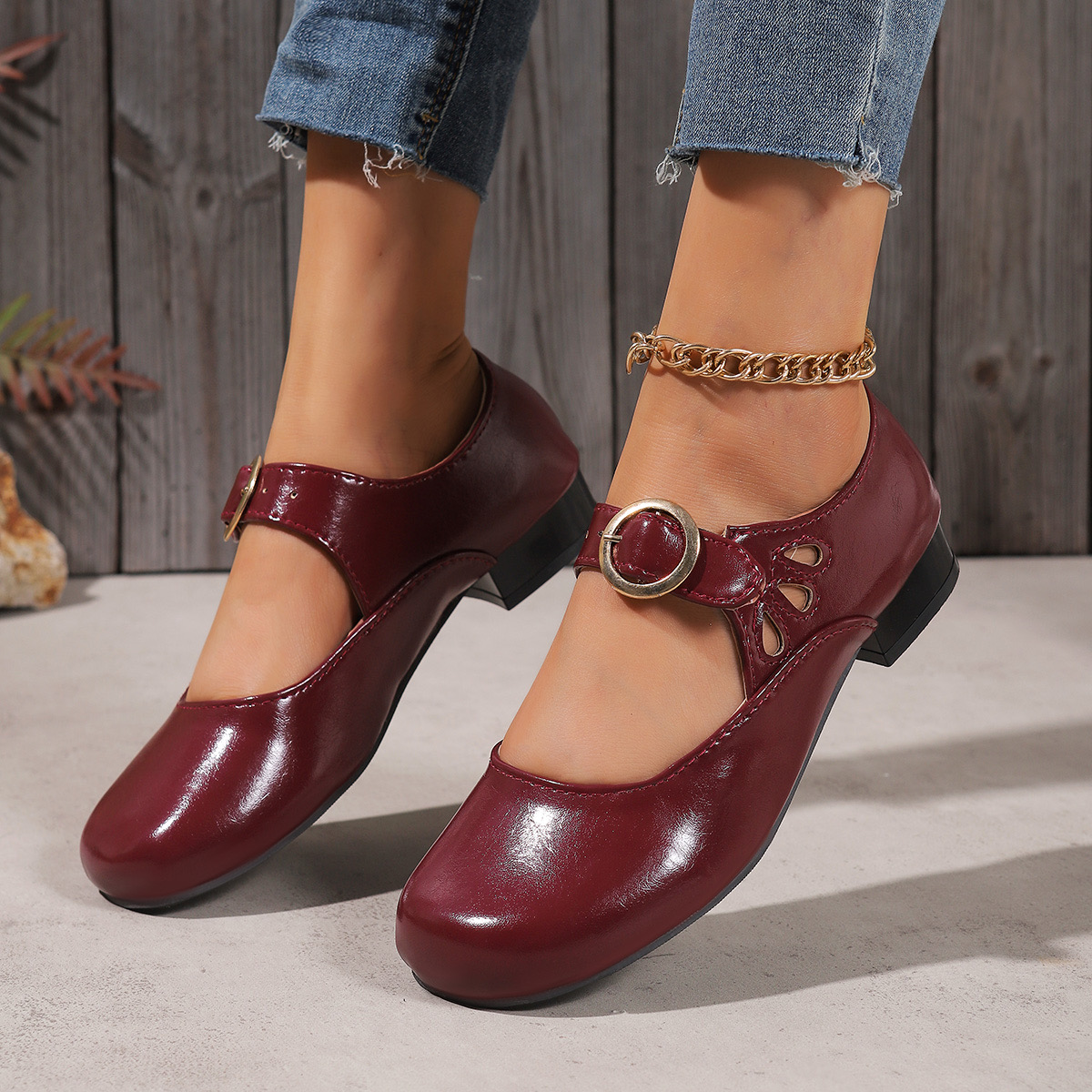 Sepatu Wanita Model Buckle Bar - Women Fashion Designers ulasan dan harga