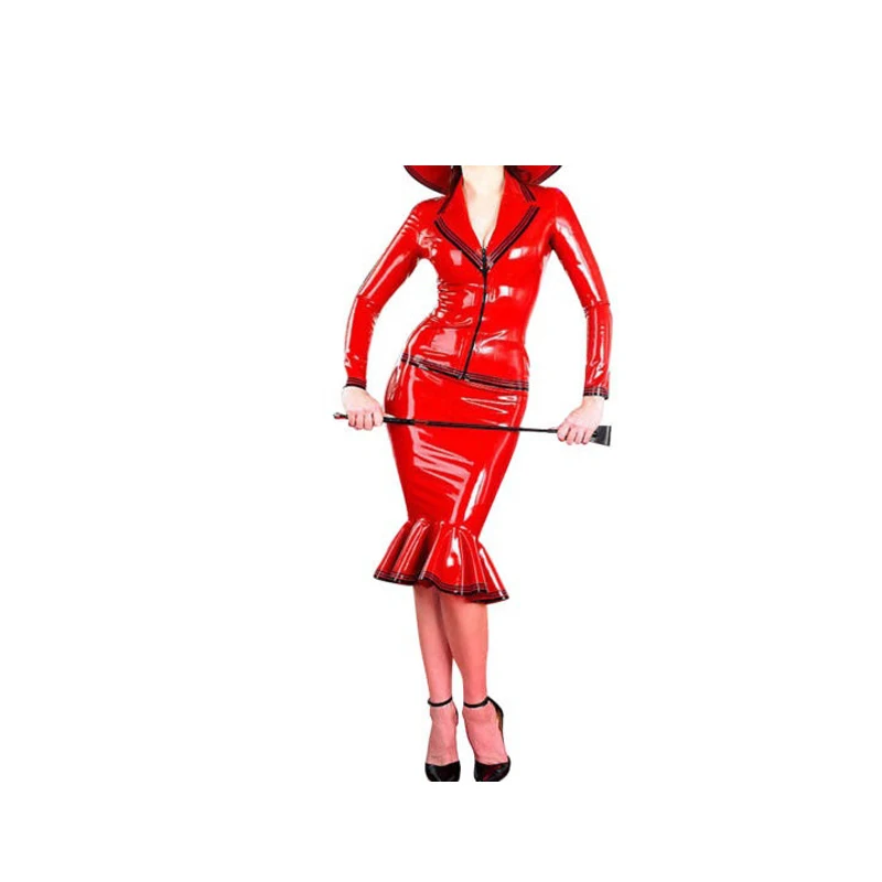 Gaun Lateks Karet Merah Bergay - Xxl Women Fashion ulasan dan harga