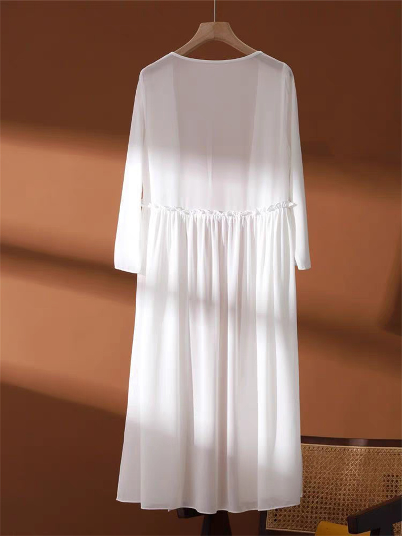 Kardigan Panjang Kimono Sifon  - Kimono Cardigan Women ulasan dan harga