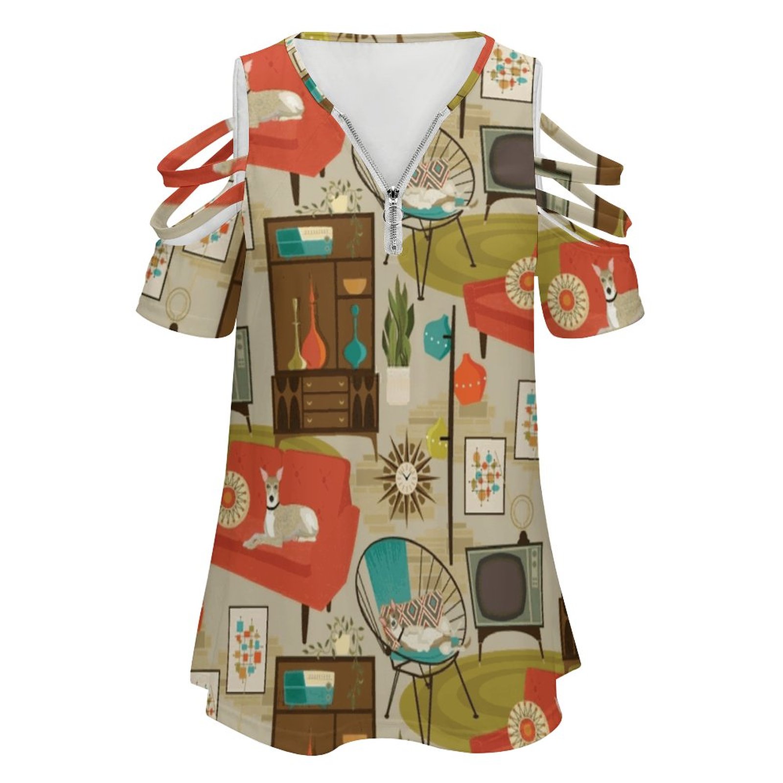 Kaus wanita musim panas kerah  - Women'S Fashion In The 1960S ulasan dan harga