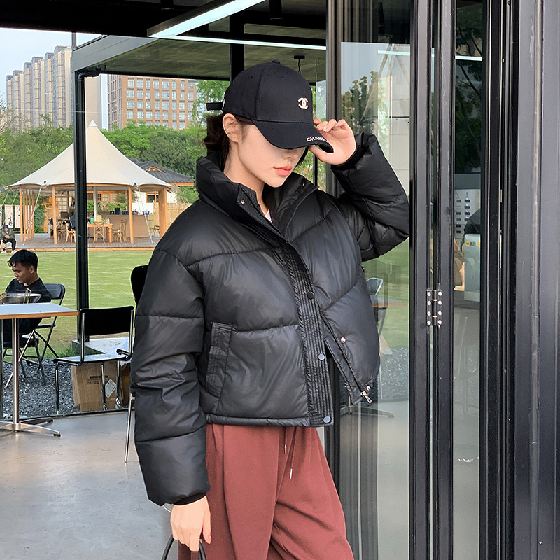 Jaket parka crop katun wanita, - Women'S Fashion Quilted Jacket ulasan dan harga