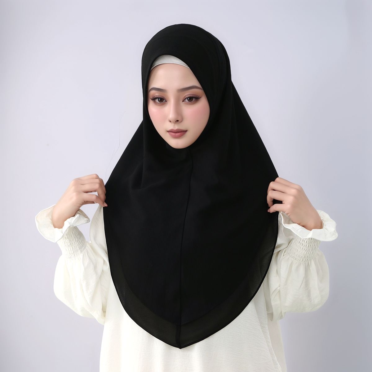 Hijab Instan Siap Pakai Bahan  - Women'S Fashion Headbands ulasan dan harga