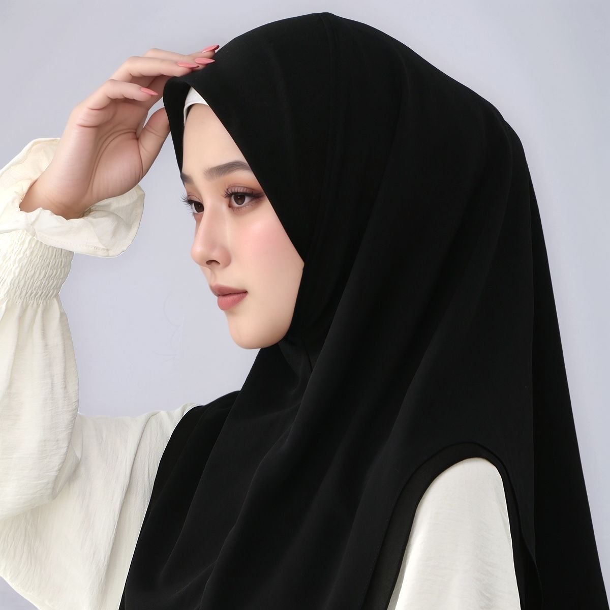 Hijab Instan Siap Pakai Bahan  - Women'S Fashion Headbands ulasan dan harga