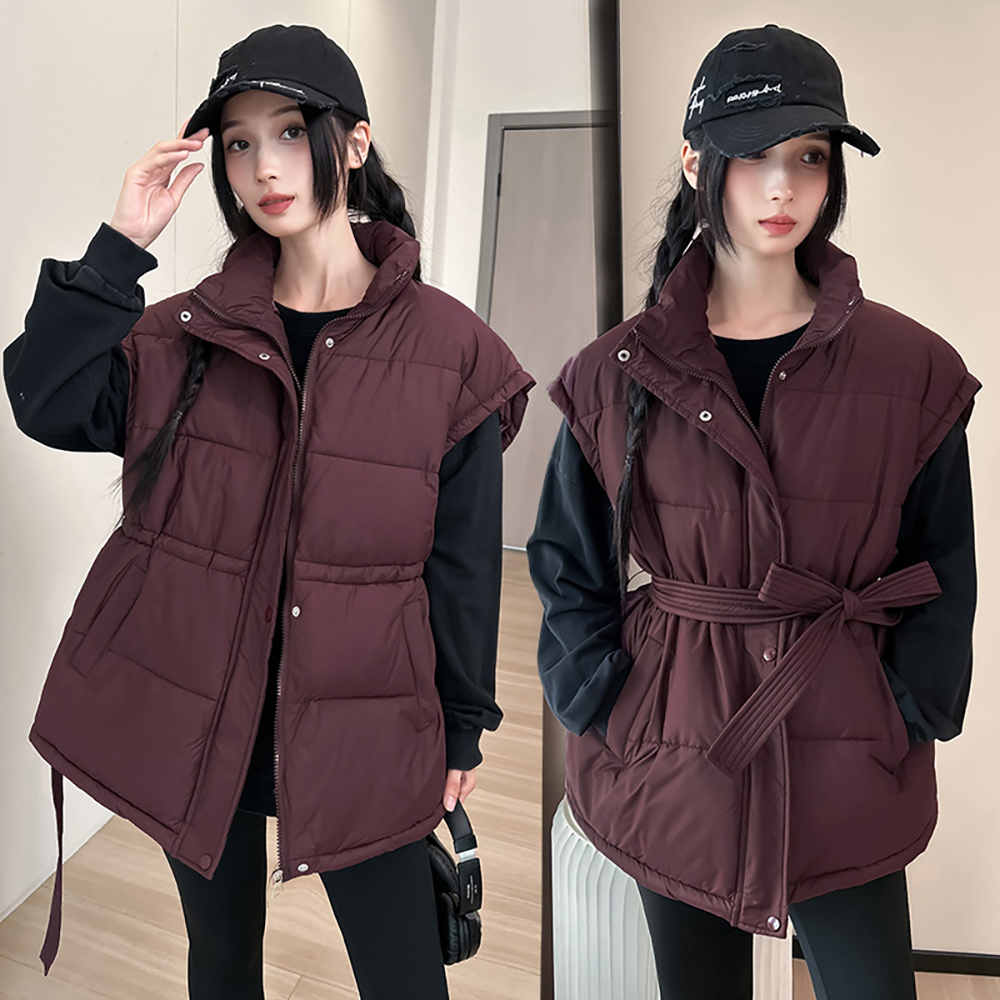Rompi Jaket Katun Ramping Sabu - Women'S Fashion Quilted Jacket ulasan dan harga
