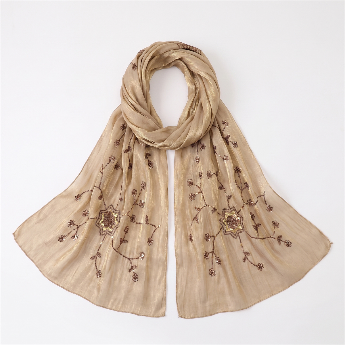 Hijab Kerudung Kerut Modis Den - Women'S Fashion Headbands ulasan dan harga