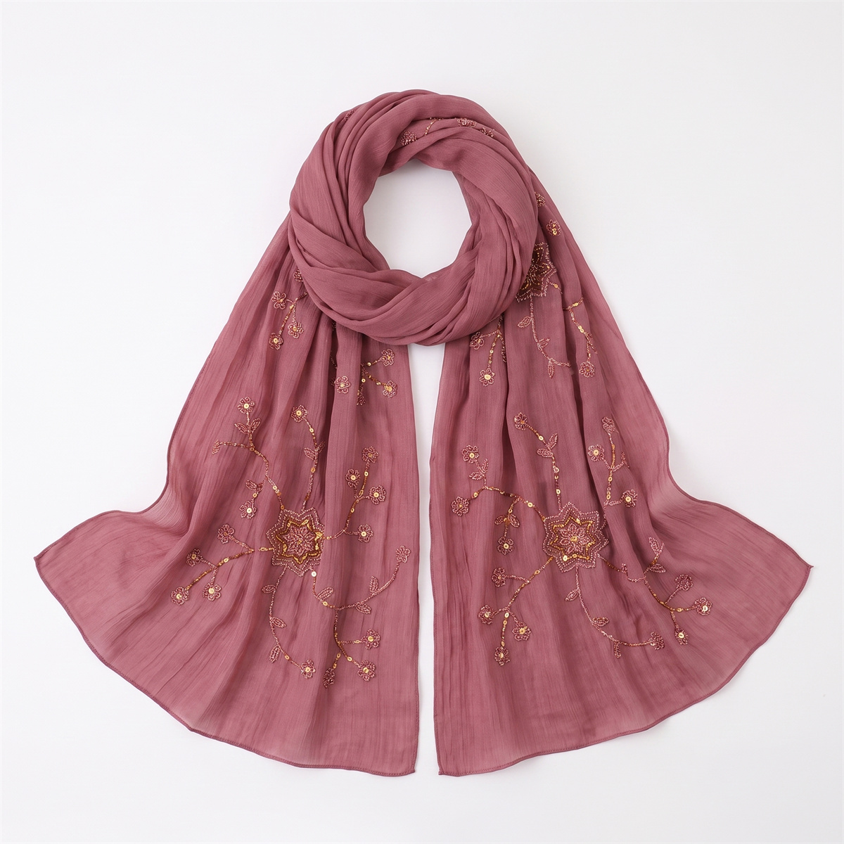 Hijab Kerudung Kerut Modis Den - Women'S Fashion Headbands ulasan dan harga