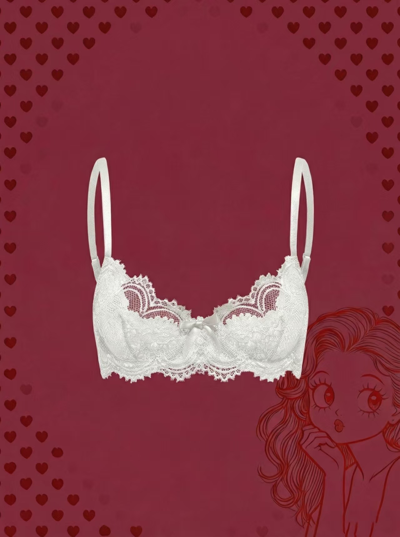 BH wanita plus size seksi bere - Women'S Fashion Underwear ulasan dan harga