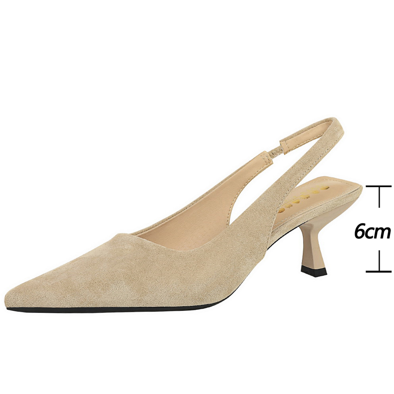 Sepatu BIGTREE Kitten Heels 6  - Xxl Women Fashion ulasan dan harga