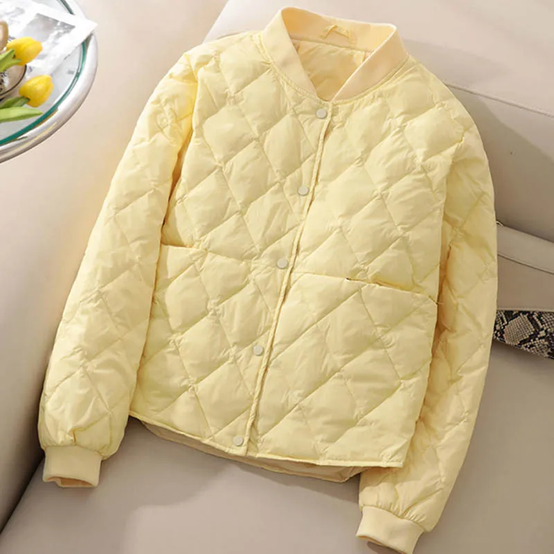 2026 Mode Terbaru Jaket Pendek - Women'S Fashion Quilted Jacket ulasan dan harga