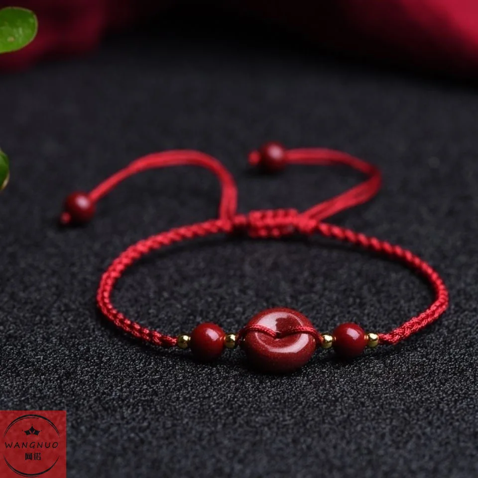 Disesuaikan Cinnabar Merah Ala - Women'S Fashion Jewellery ulasan dan harga