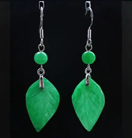 Disesuaikan Hijau Alami Giok D - Women'S Fashion Jewellery ulasan dan harga