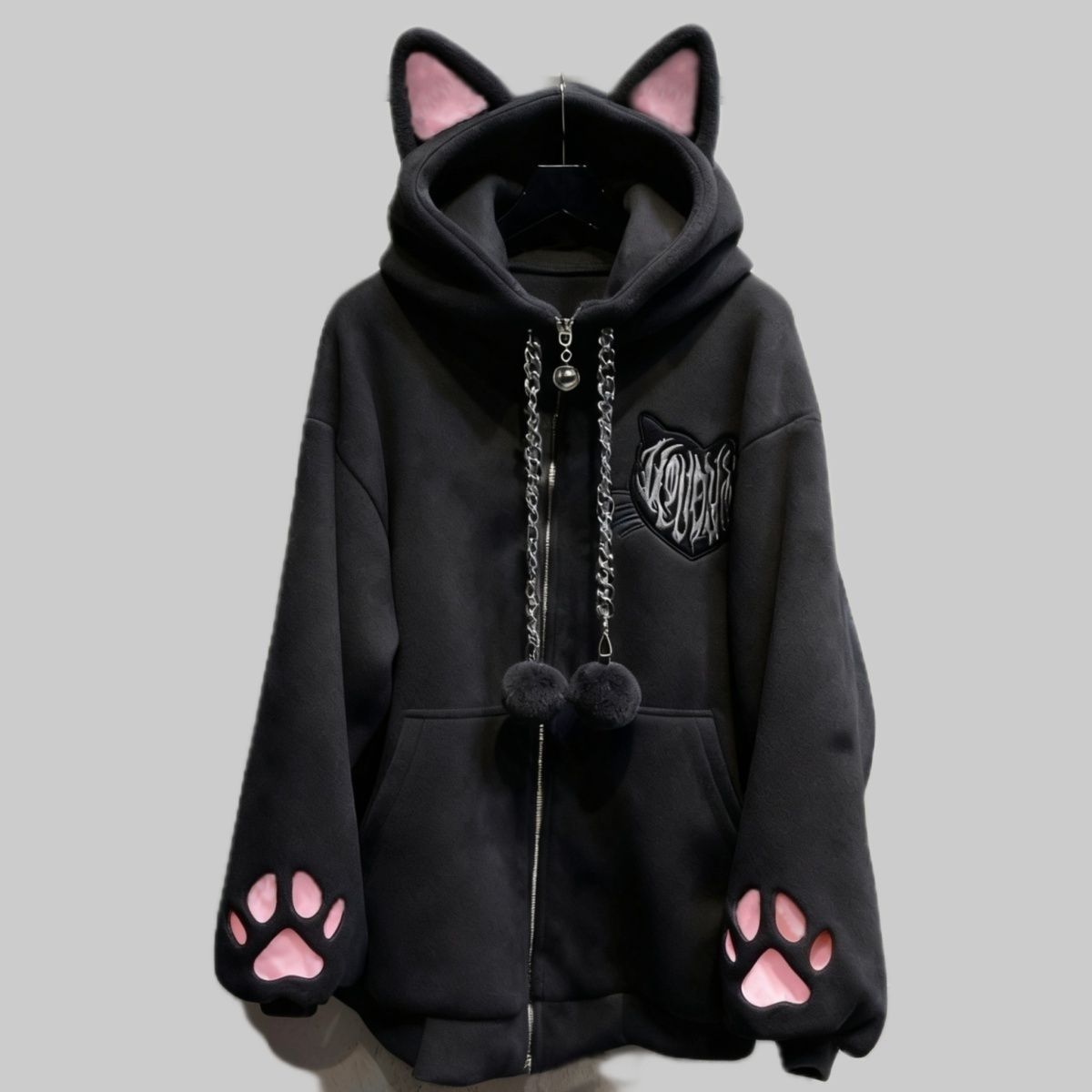 Jaket Berkerudung Bertelinga K - Women'S Fashion Zip Up Hoodies ulasan dan harga