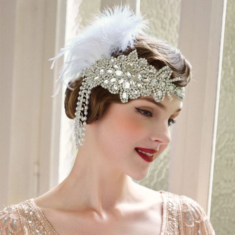 Bando Flapper antik 1920s, ika - Women'S Fashion Roaring 20S ulasan dan harga