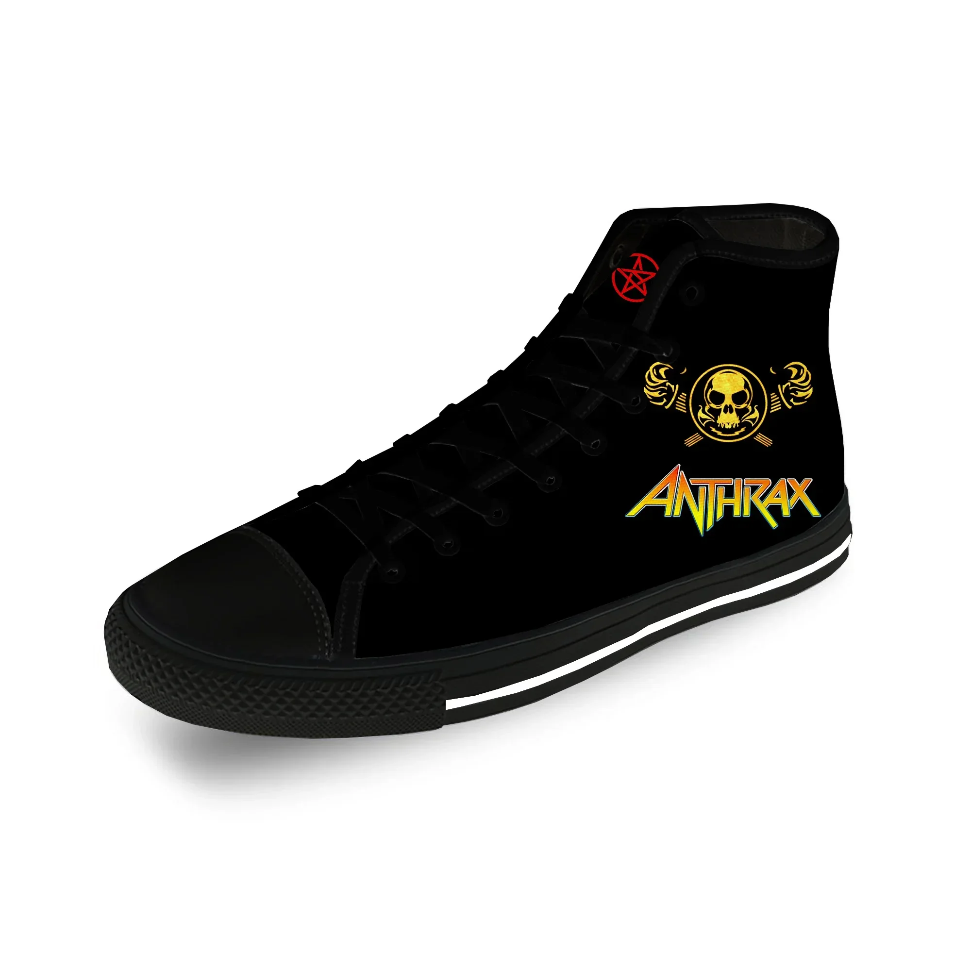 Anthrax Rock Band Sepatu Kanva - Women'S Fashion Business Casual ulasan dan harga