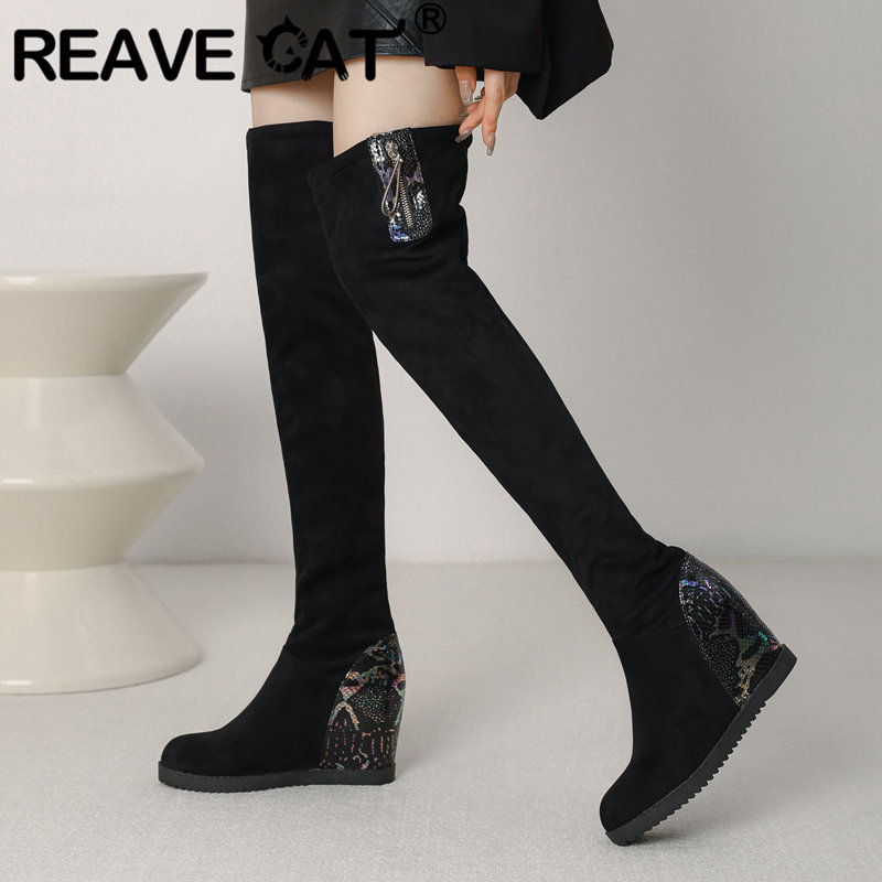 REAVE CAT Sepatu Bot Paha Modi - Sale Fashion Women ulasan dan harga