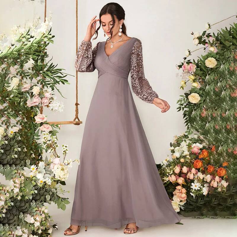 Gaun Malam Panjang Model Slim  - Women'S Fashion Dresses Images ulasan dan harga