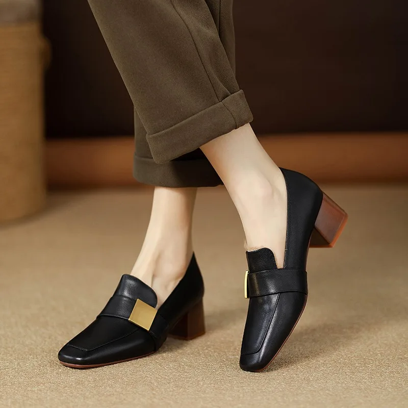 Sepatu Wanita Kulit Model Pump - Women Fashion Jeans ulasan dan harga
