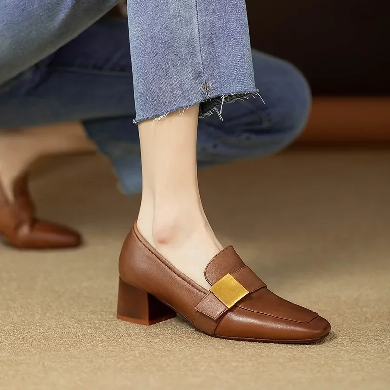 Sepatu Wanita Kulit Model Pump - Women Fashion Jeans ulasan dan harga