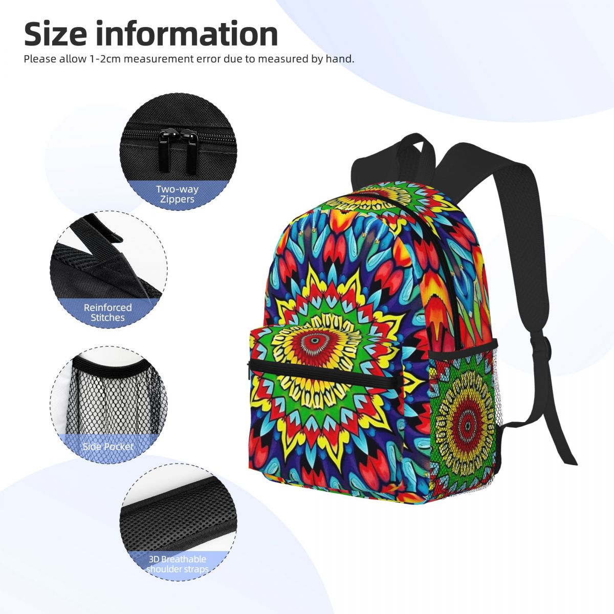 Ransel Gaya Psychedelic Trippy - Women'S Fashion In The 1960S ulasan dan harga