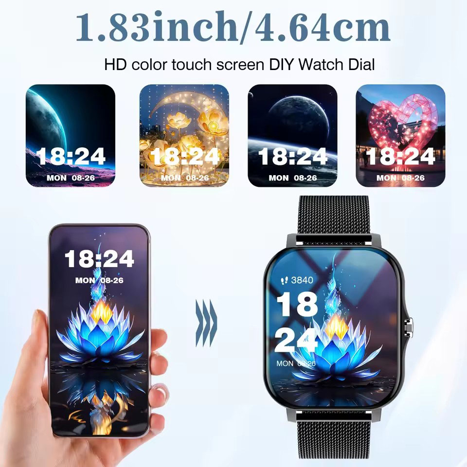 Jam Tangan Pintar Bluetooth Ba - Women Fashion Zone ulasan dan harga