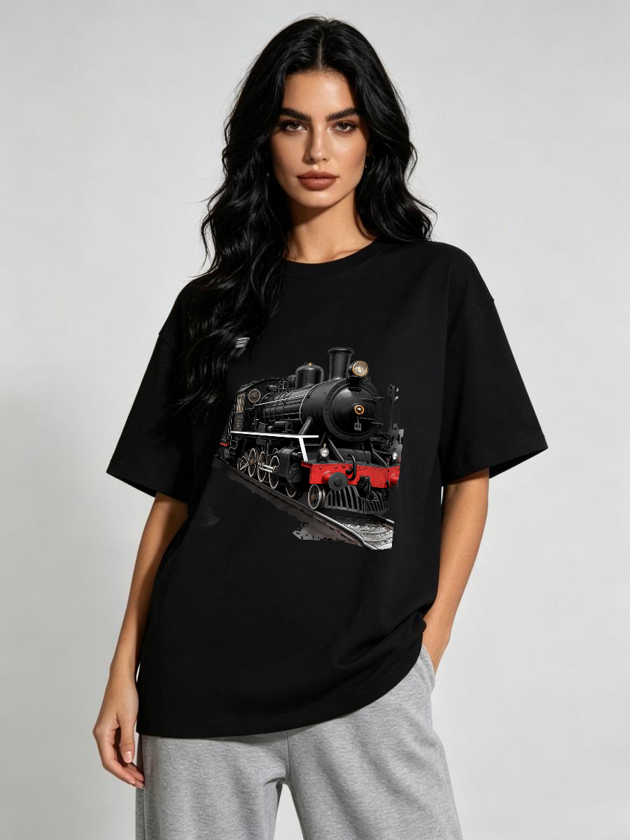 Kaos Musim Panas Desain Grafis - Women'S Fashion Of The 70S ulasan dan harga