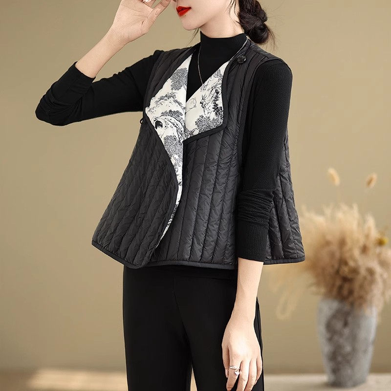 Jaket Rompi Katun Wanita Musim - Women'S Fashion Quilted Jacket ulasan dan harga