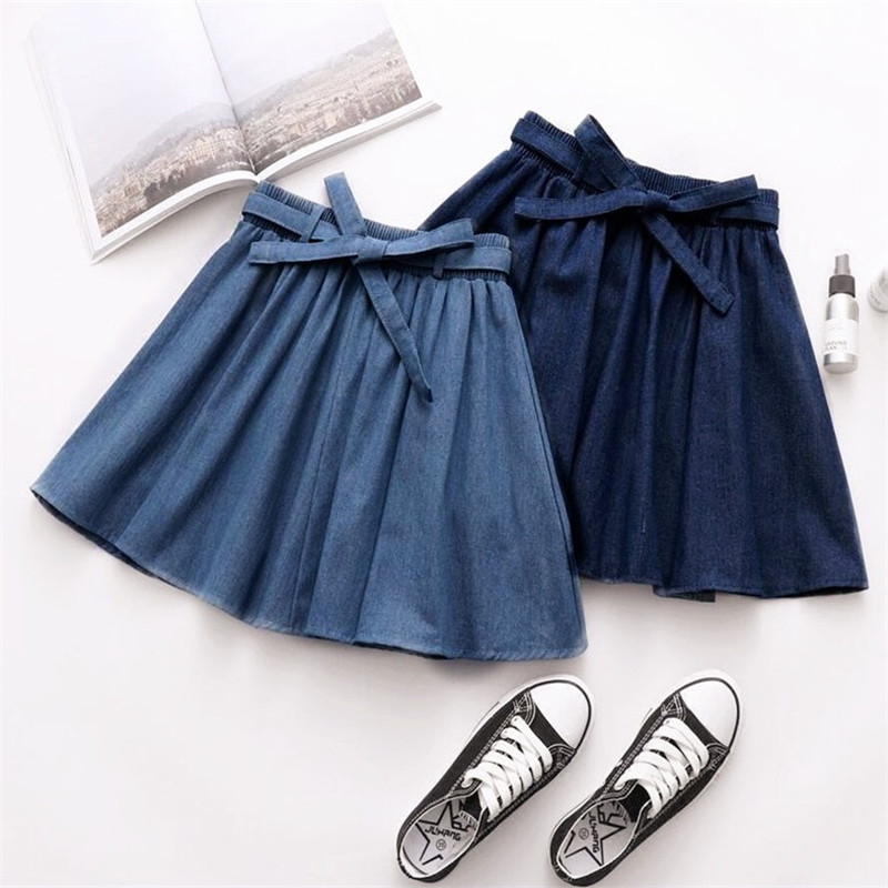 Rok denim kasual wanita model  - Women Fashion Jeans ulasan dan harga