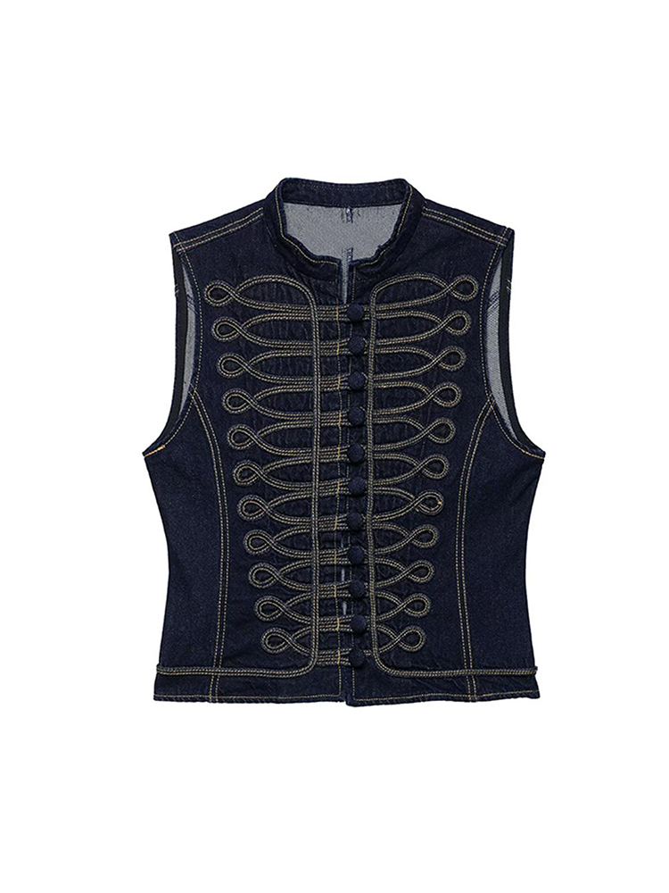 TFMLN Rompi Denim Wanita Model - Women'S Fashion Quilted Jacket ulasan dan harga