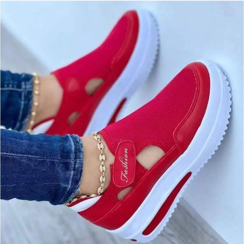 Sepatu Wanita Merah Baru 2026  - Women'S Fashion Tennis Shoes ulasan dan harga