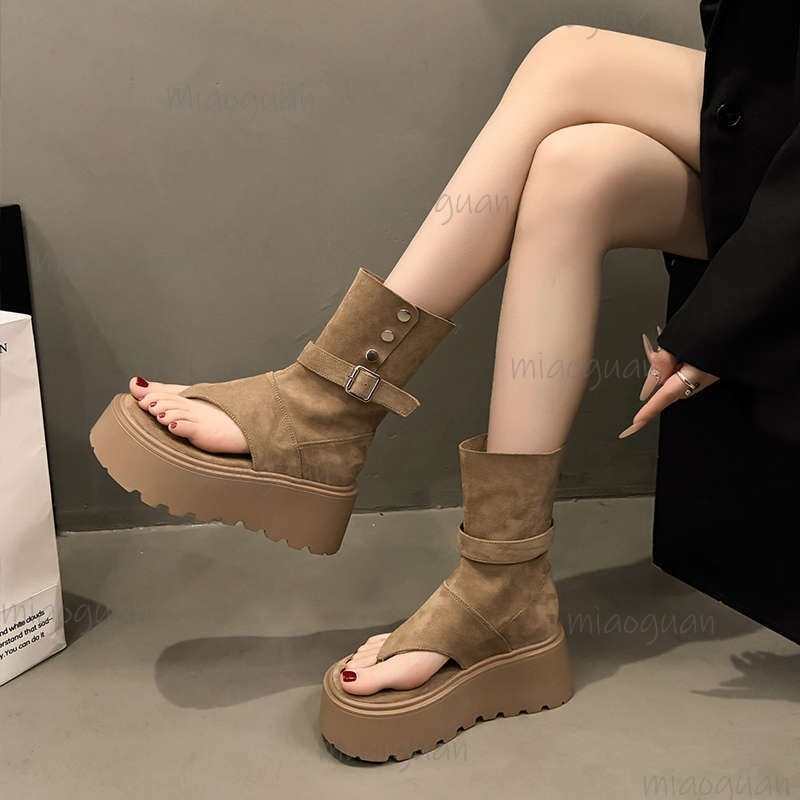 Sepatu Bot Platform Fashion Kh - Women'S Fashion Trends 2026 Spring Summer ulasan dan harga