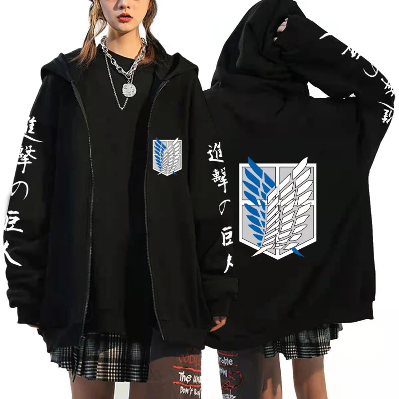 Hoodie Zipper Anime, Jaket Ola - Women'S Fashion Zip Up Hoodies ulasan dan harga