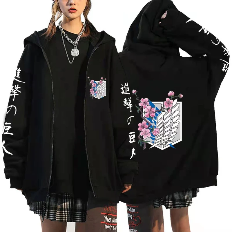 Hoodie Zipper Anime, Jaket Ola - Women'S Fashion Zip Up Hoodies ulasan dan harga