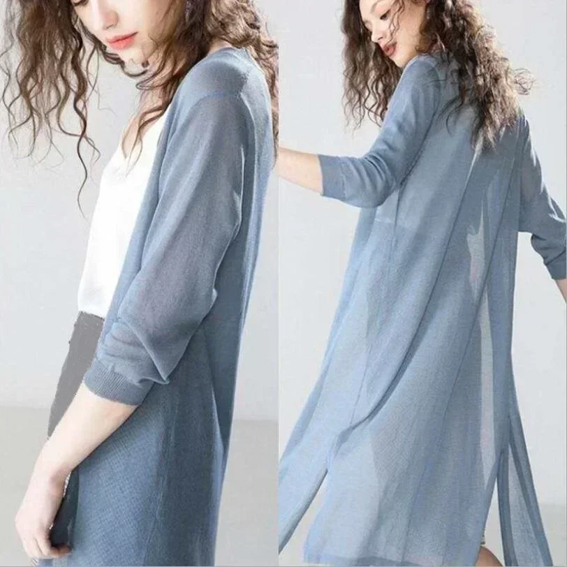 Pakaian Pelindung Matahari Mus - Kimono Cardigan Women ulasan dan harga
