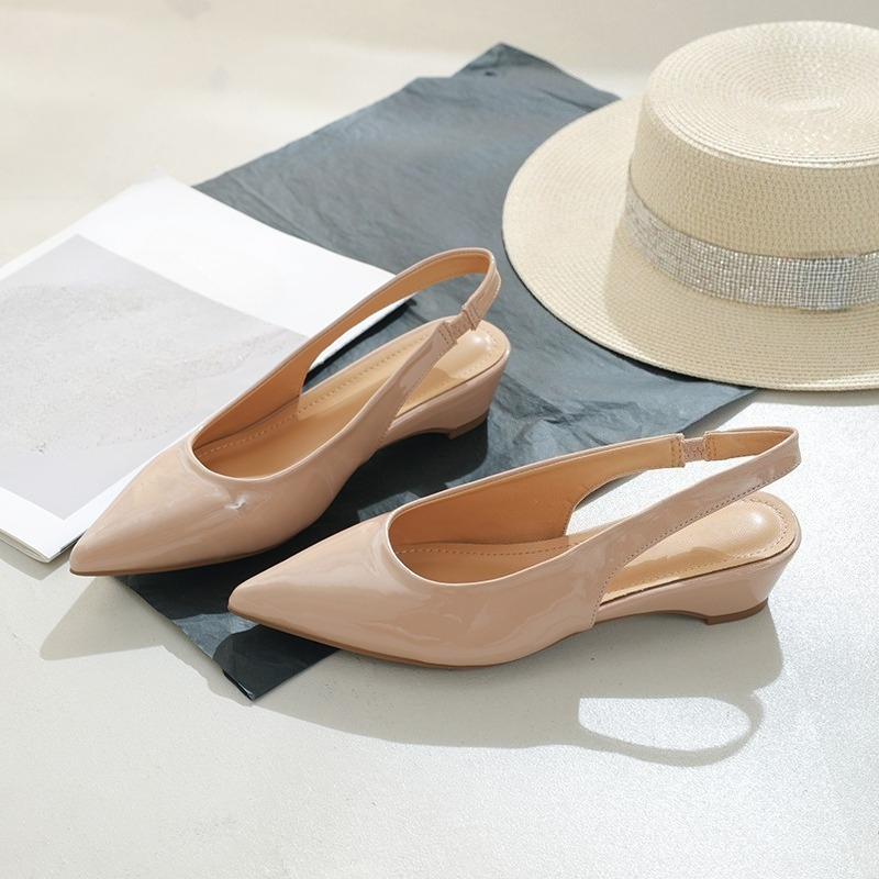 Sandal hak tinggi ujung runcin - Women'S Fashion Business Casual ulasan dan harga